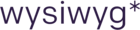 wysiwyg* software design Logo